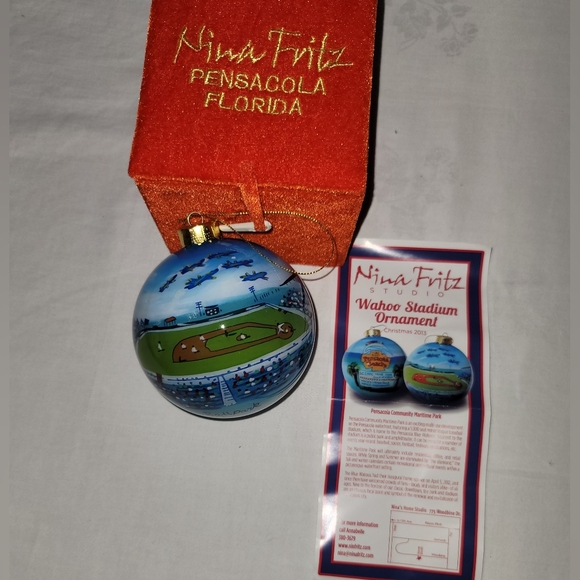 2013 Pensacola Beach/Blue Wahoos Stadium Ornament - Picture 3 of 10